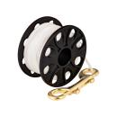 Tecline spool 45 m with brass double end